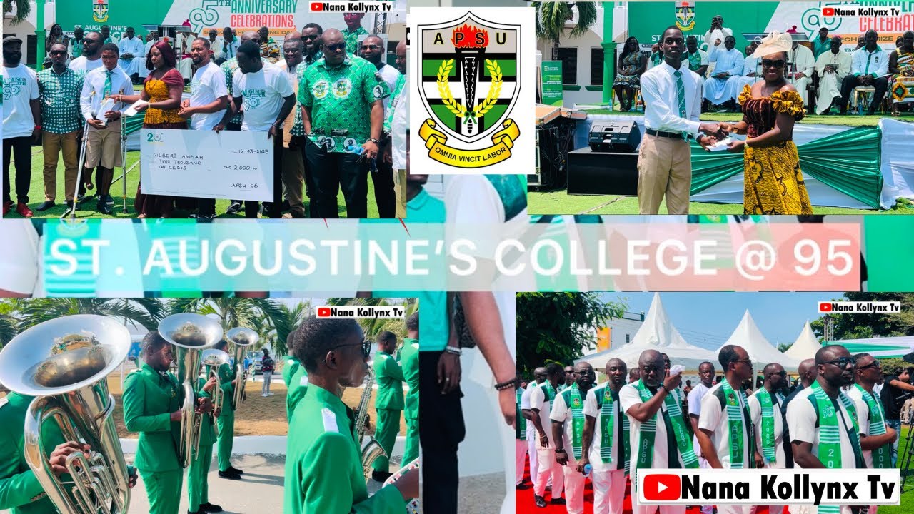 St. Augustine’s College Celebrates 95th Anniversary in GrandStyle 💚💚🤍🤍✌️