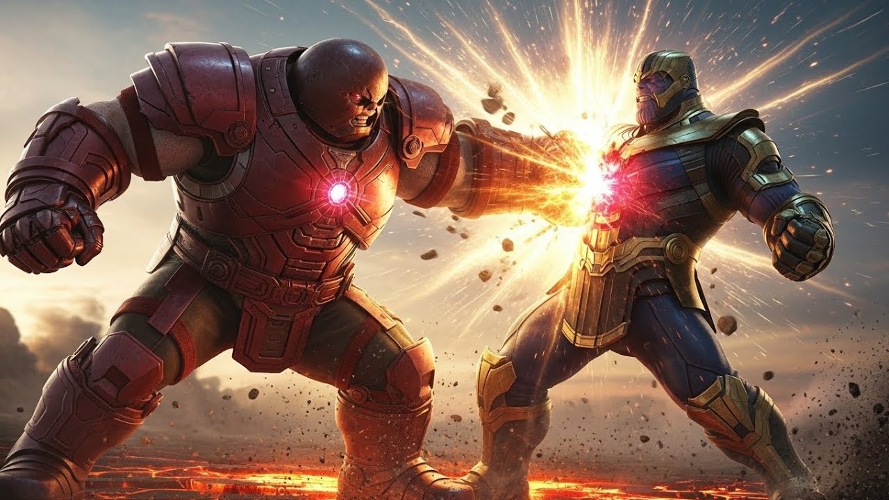 Thanos vs Juggernaut || When the Unstoppable Meets the Inevitable || Myths and mythologies