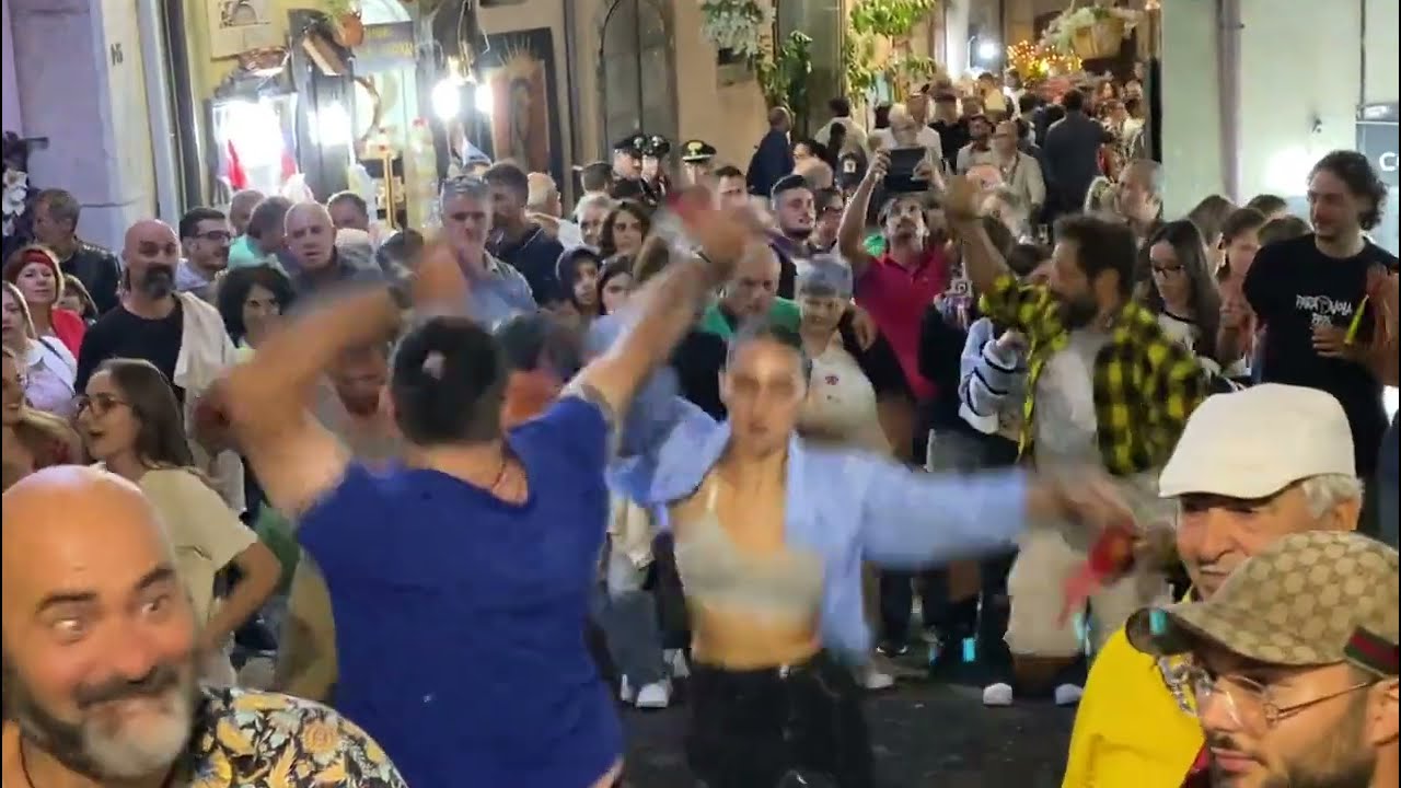 'A juta a Montevergine: tammorra and dance, Ospedaletto d'Alpinolo