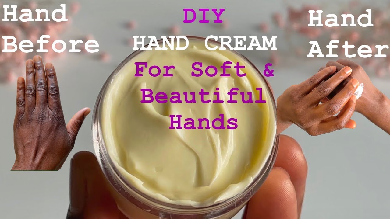 DIY Hand Cream For Beautiful Soft Hands / Results Are Seen & Felt Instantly