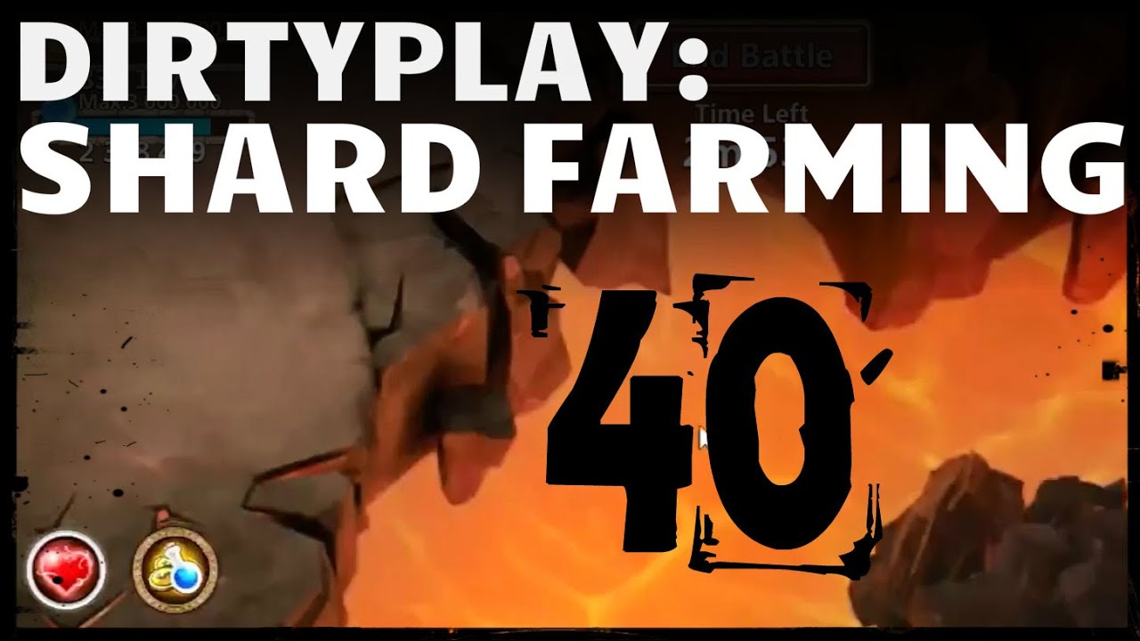 Castle Clash: Farming 40 Shard Dungeon + Boss3 + HBM H - Dirty Distaggio D146