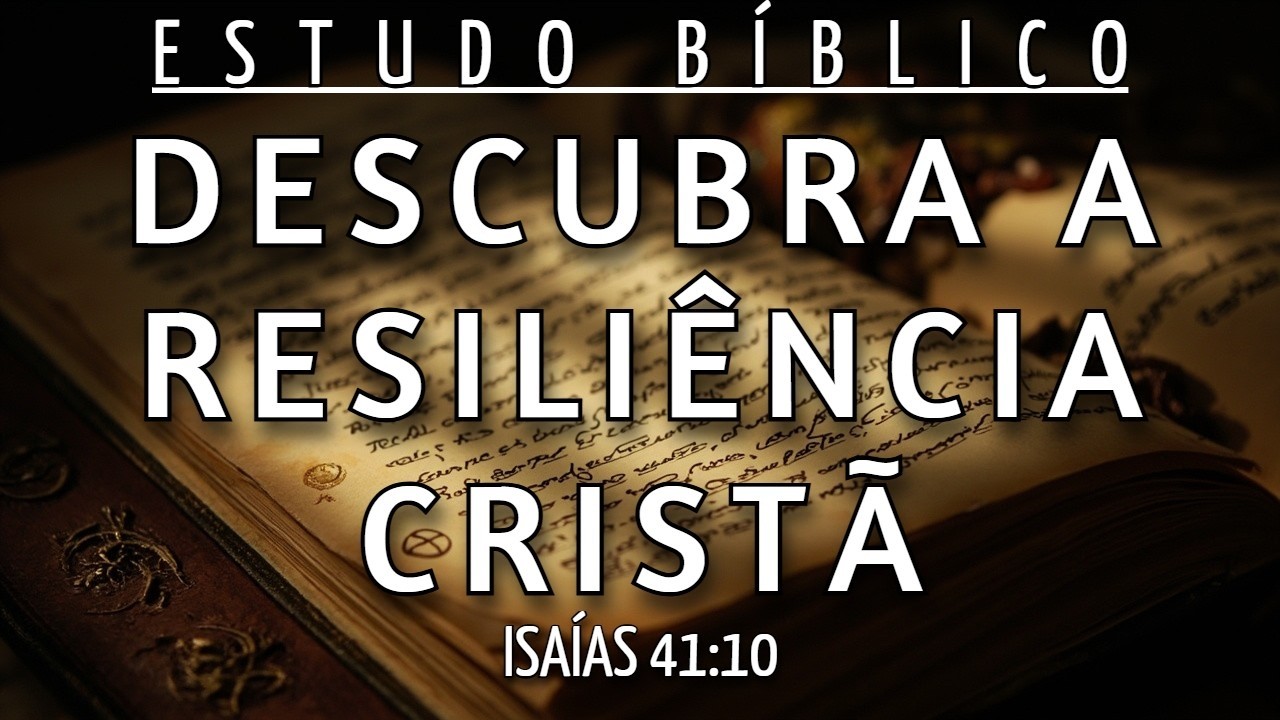 O PROJETO BÍBLICO PARA CONSTRUIR UMA RESILIÊNCIA INDESTRUTÍVEL - ISAÍAS 41:10