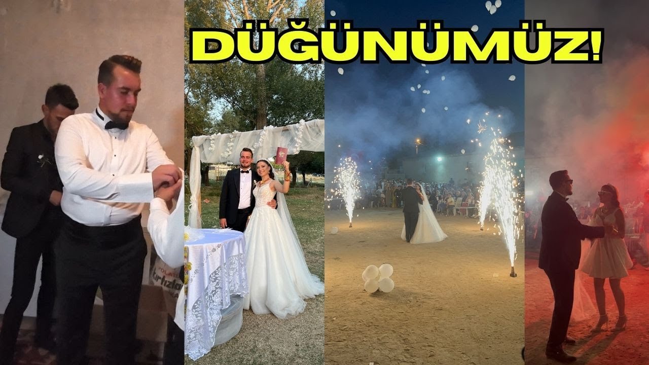 EVLENDİİİK! DÜĞÜNÜMÜZ! Damat giydirme , nikah , after parti