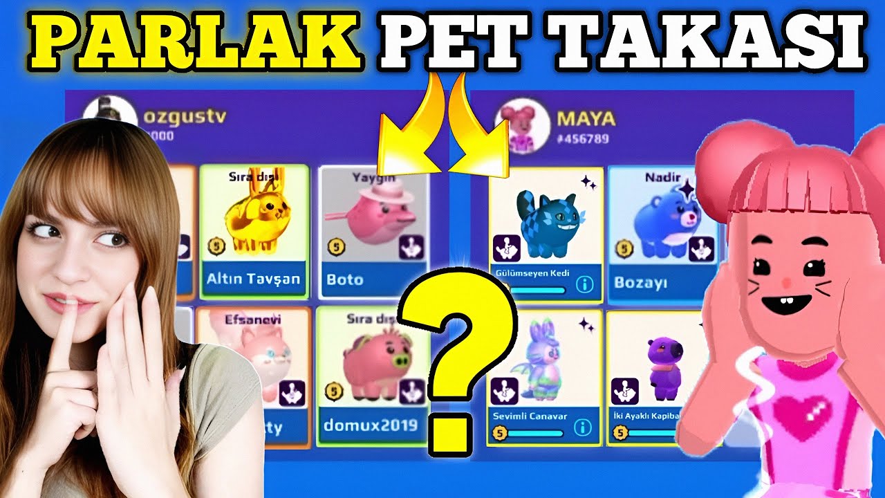 PK XD MAYA İLE PARLAK PET TAKASI ! KANDIRDIM TÜM PARLAK PETLERİNİ ALDIM AMA... ?? | ÖZGÜŞ TV