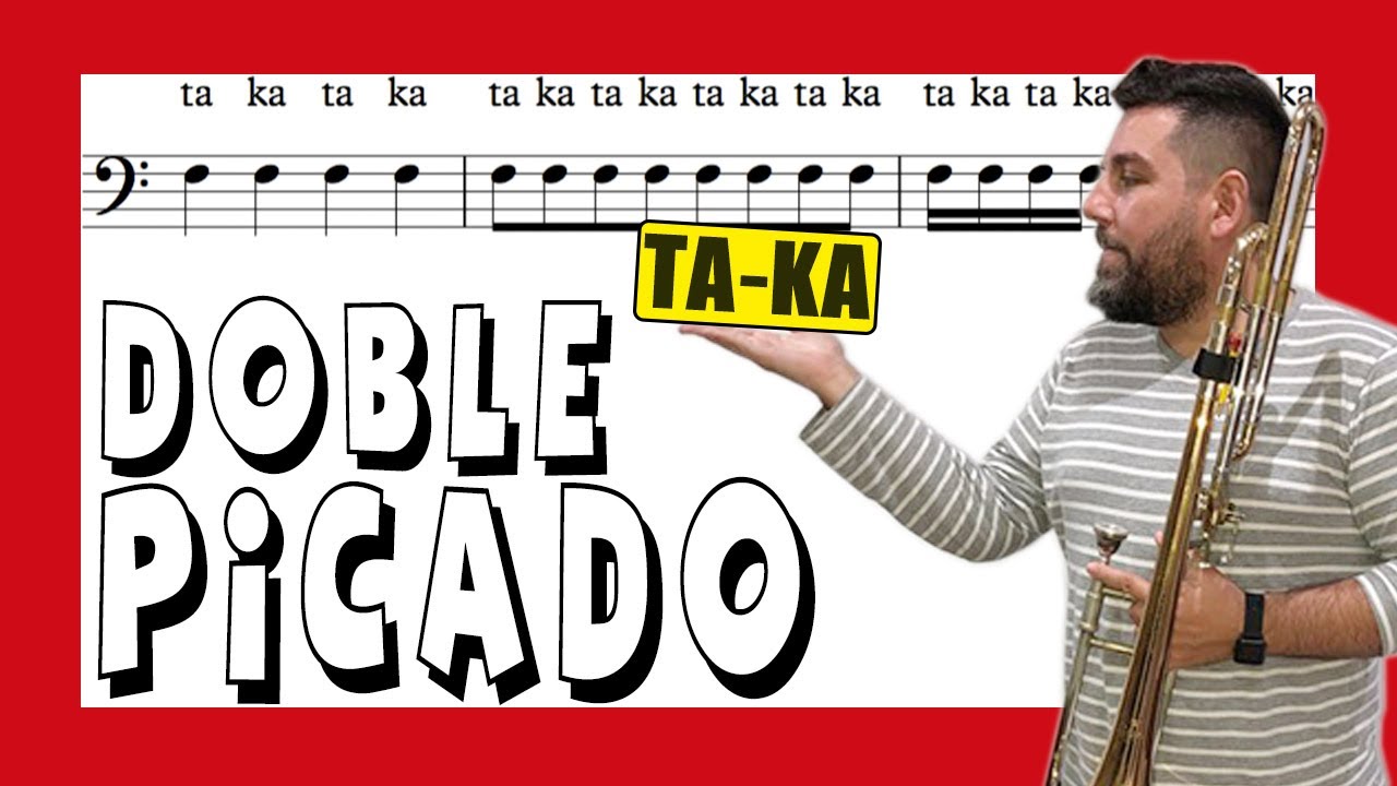 DOBLE PICADO - Double tonguing - Aprende a tocar el trombón