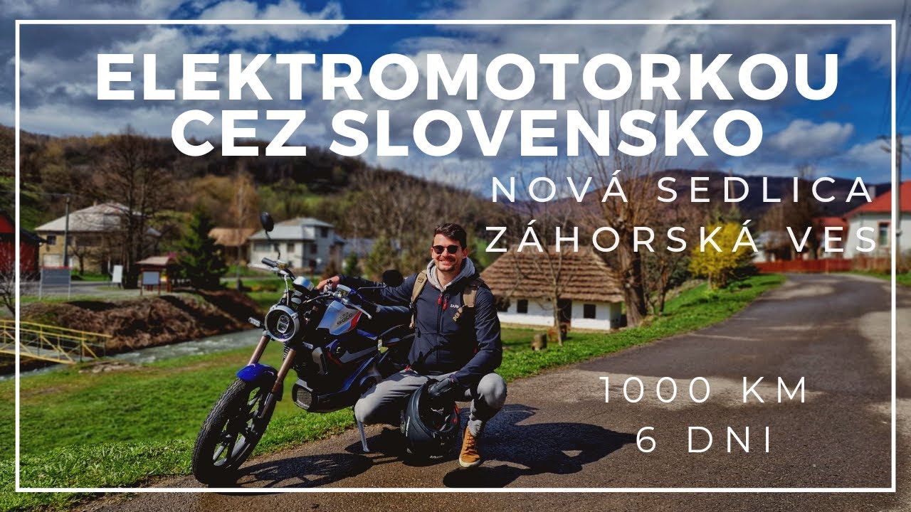 Elektromotorkou cez Slovensko - SUPER SOCO TC PRO Test