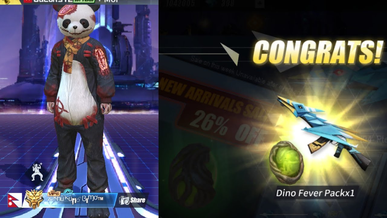 Opening Fluff and Fuzz/ An - 94 Pteranogun / Emotes / Rules of survival
