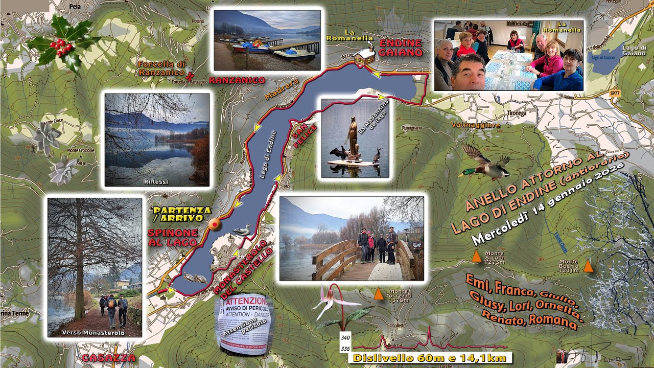 02/'26 - ANELLO ATTORNO AL LAGO DI ENDINE  (14 gennaio 2026)