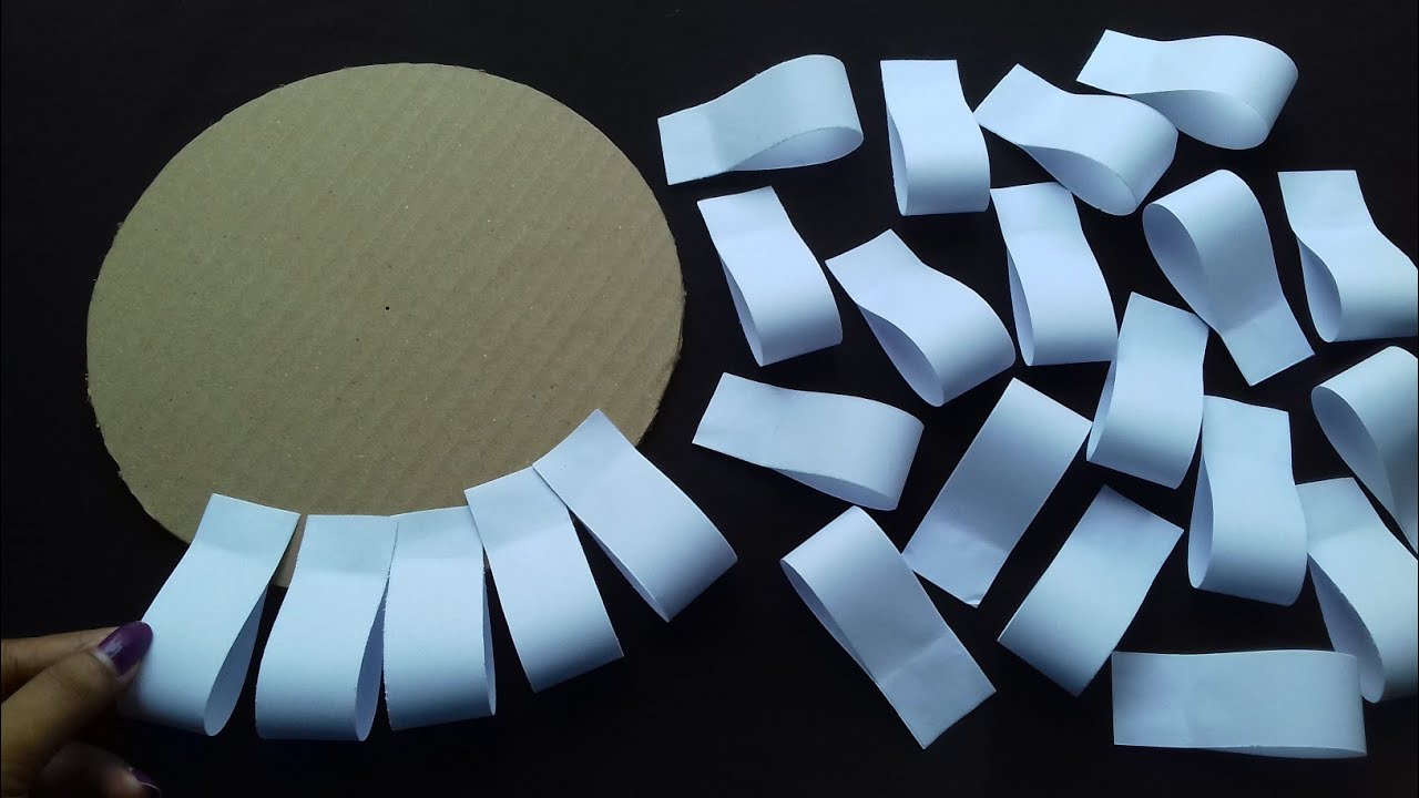 2 Beautiful And Easy Paper Flower Wall Hanging | Wall Decor Ideas | Paper Crafts