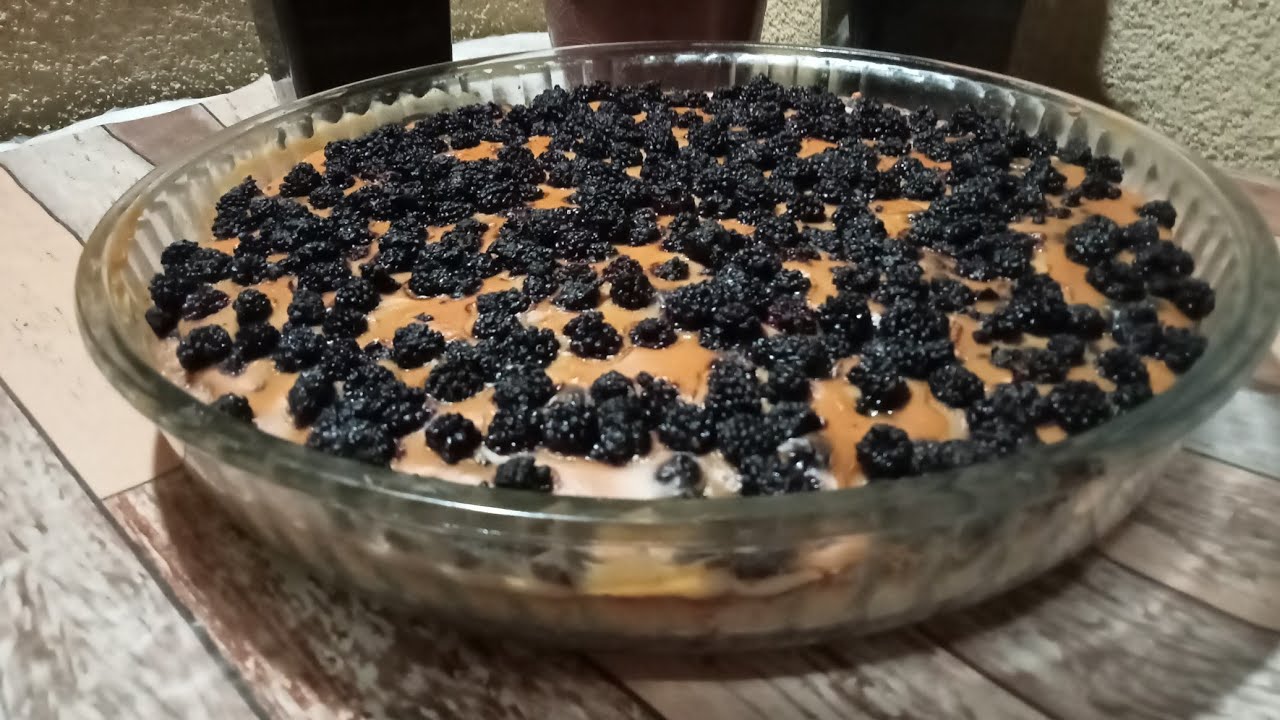 tarte au framboise تارت بتوت العليق