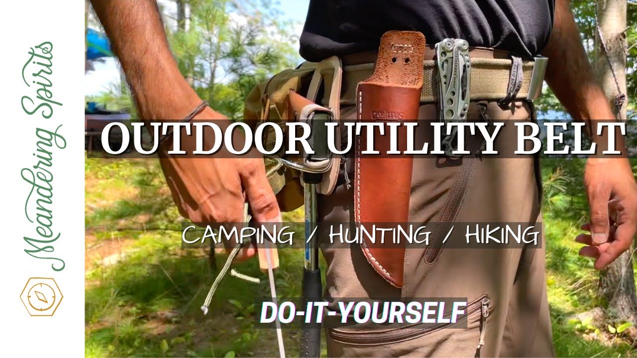 How to Build Your Own Camping Utility / Tool Belt [DIY]
