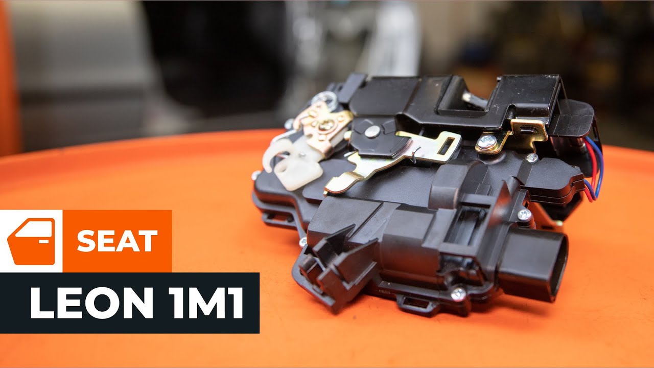 Wie SEAT LEON 1M1 Türschloß wechseln [AUTODOC TUTORIAL]