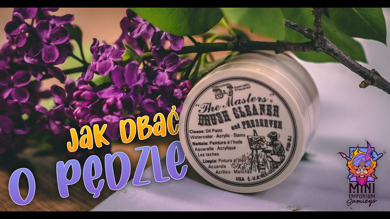 🇵🇱 Jak czyścić i dbać o pędzle?