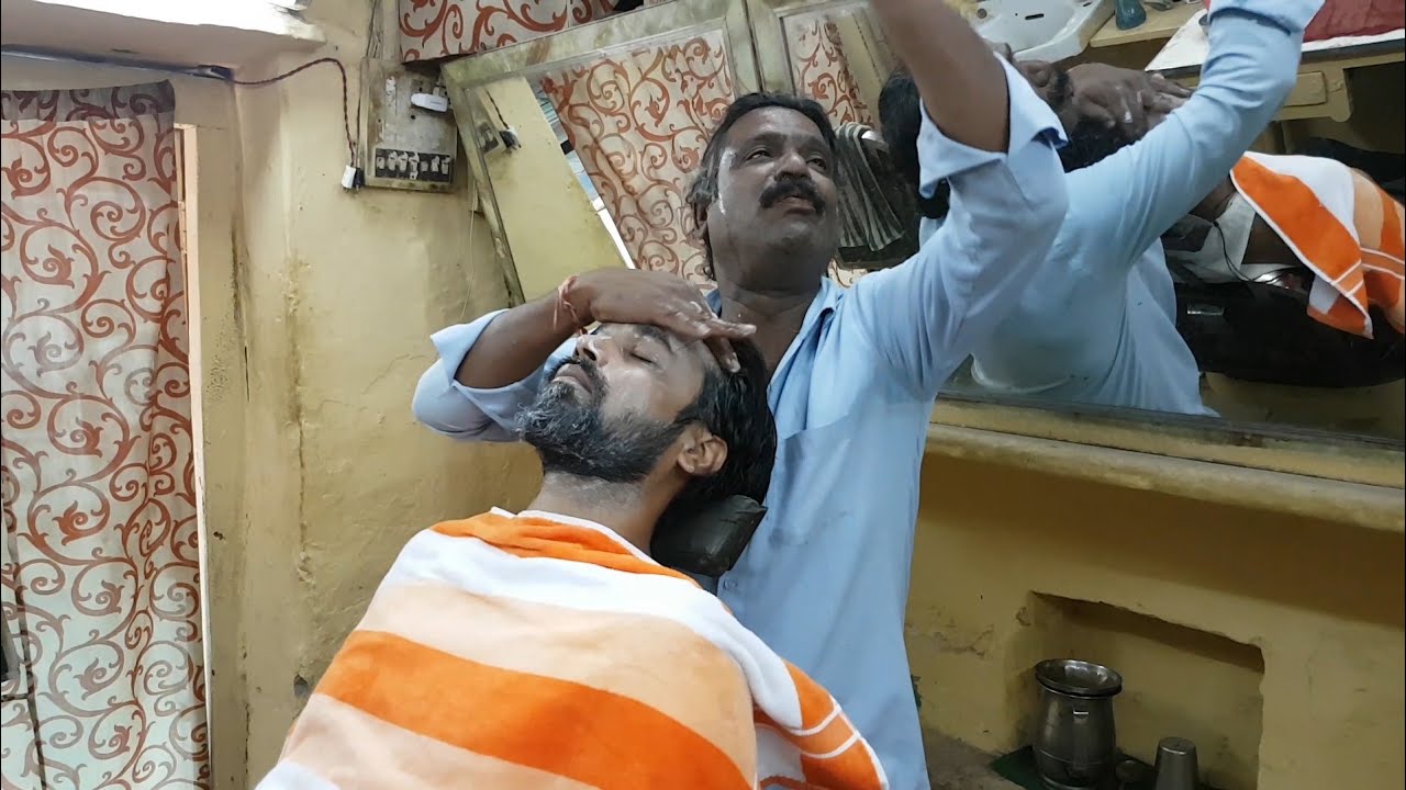 Cosmic Barber Baba Sen Relaxing Head Massage Travel Series video 21