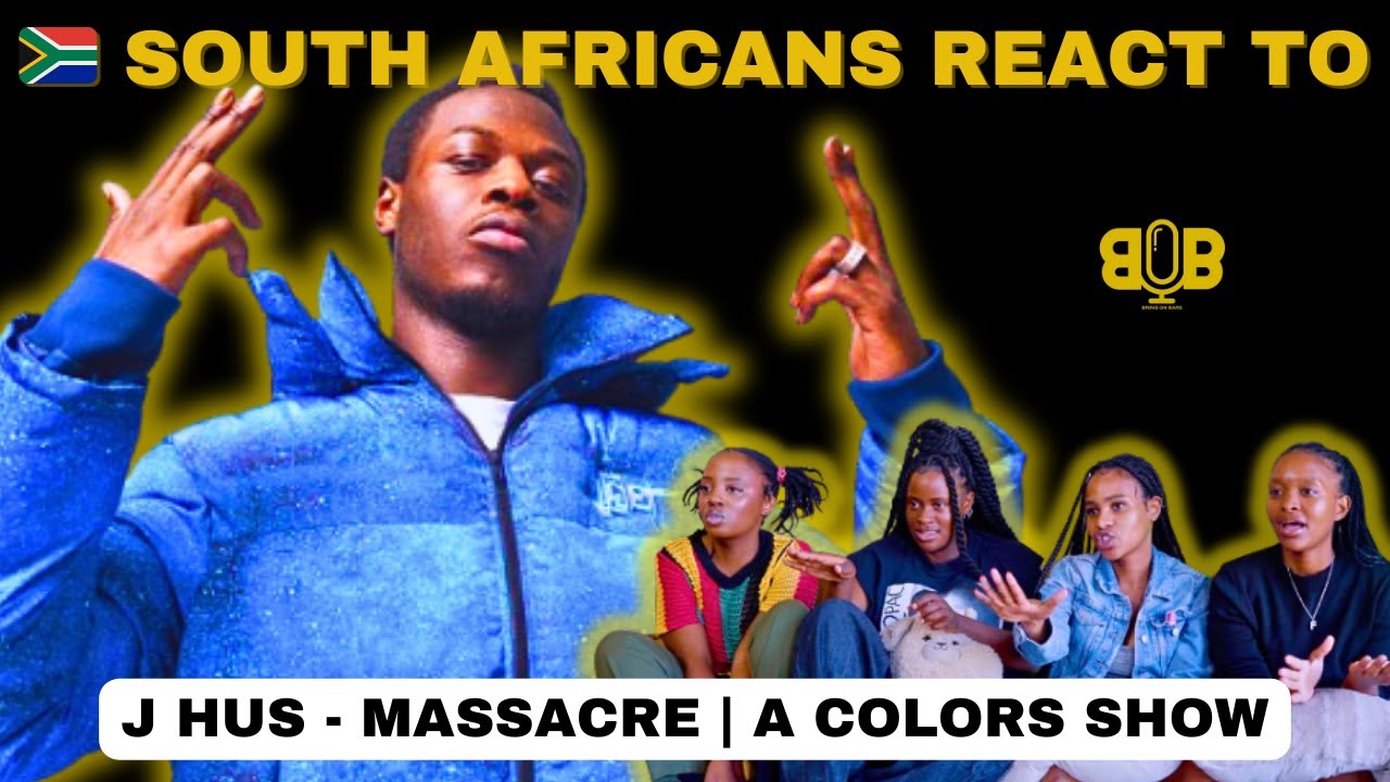 J Hus - Massacre | A COLORS SHOW 🇿🇦 South Africans Reaction 🇬🇧 UK Rap UK Drill Reaction | EPISODE 50