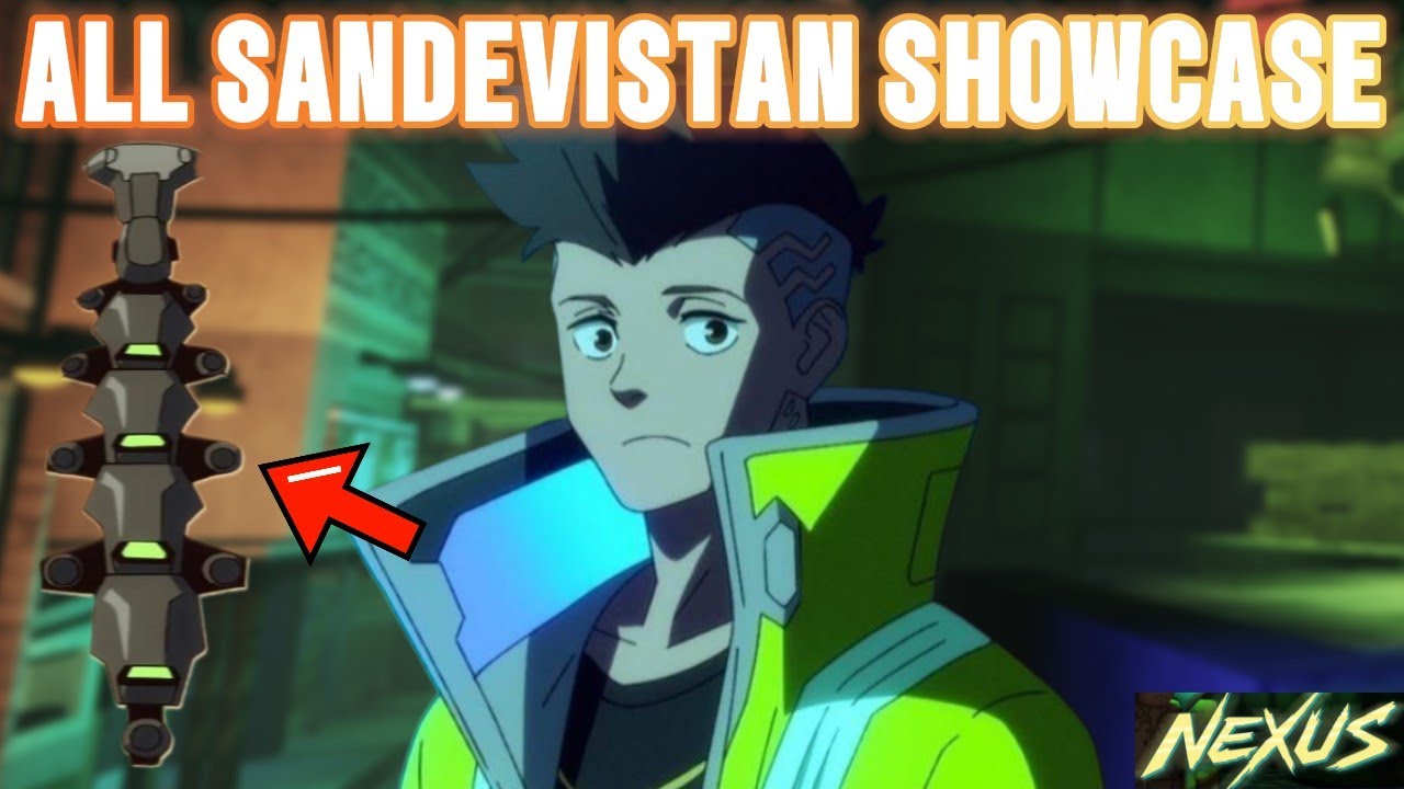 Cyberpunk: Nexus All Sandevistan Showcase (Dynalar, Zetatech, Kiroshi) | ROBLOX