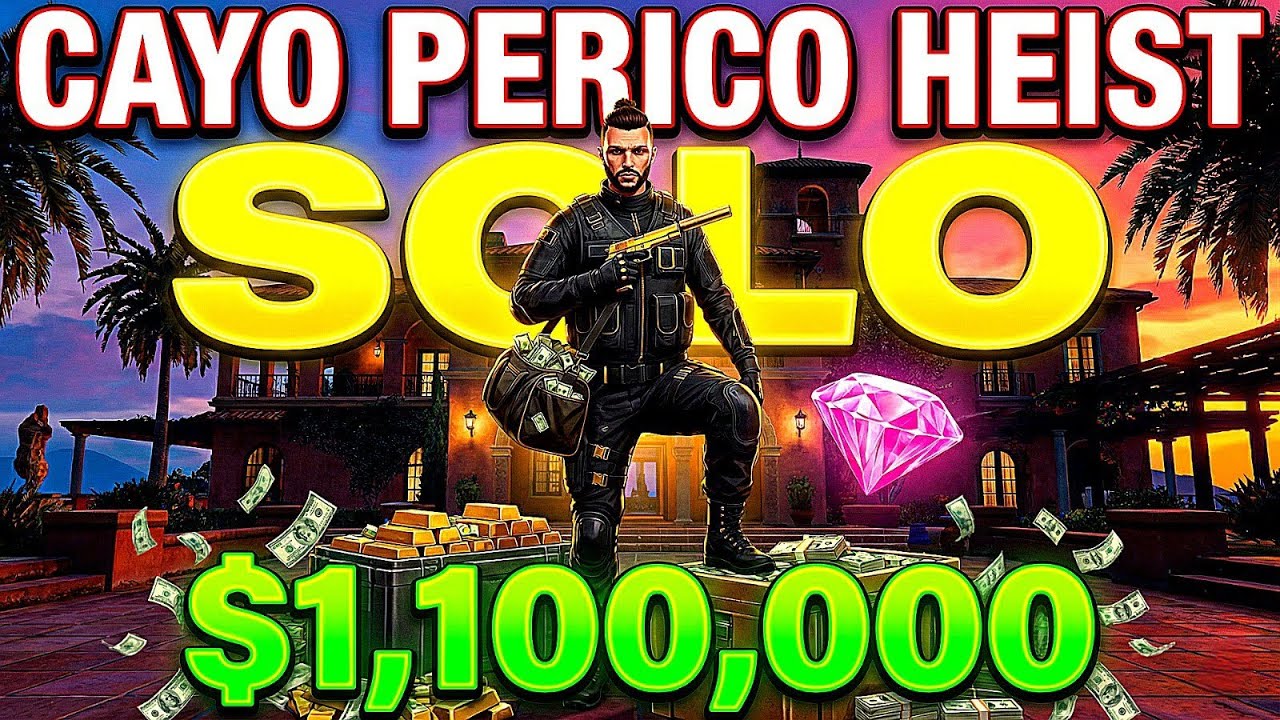 Cayo Perico SOLO Heist Guide (Stealth + Elite) -GTA Online
