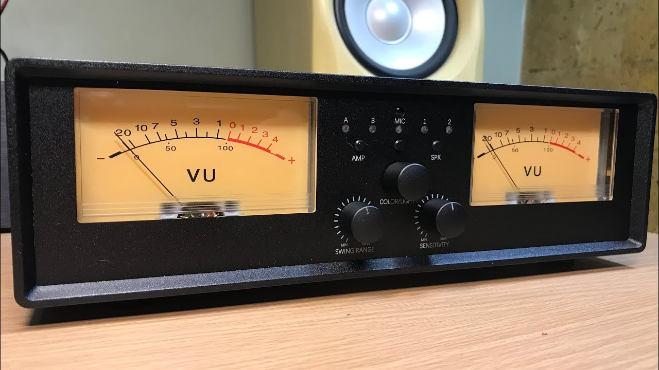 NEOHIPO ET30 VU Meter & Speaker Selector