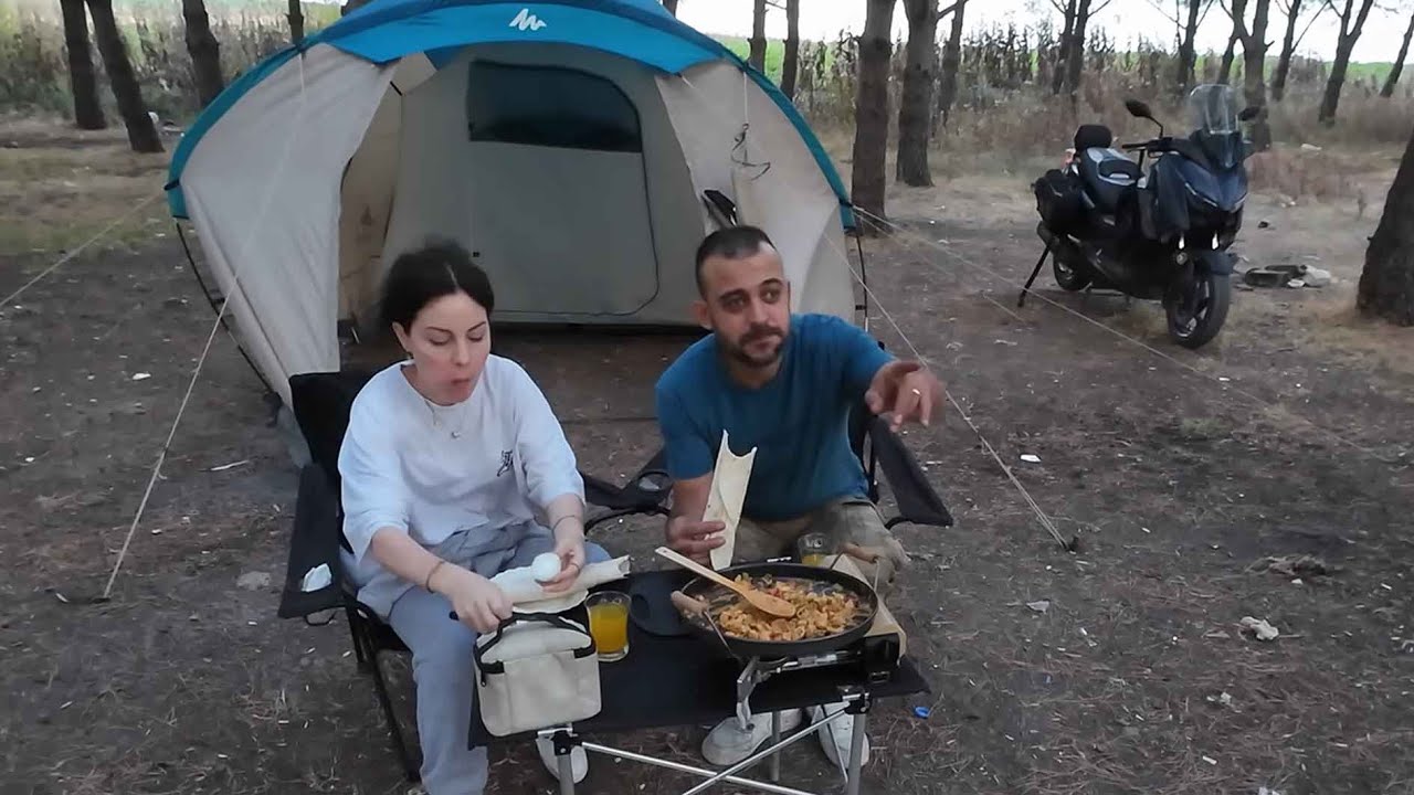 Шок от водопада Хаджыллы! Пришла жандармерия, мы собрали палатку! ⛺ 💚🌲
