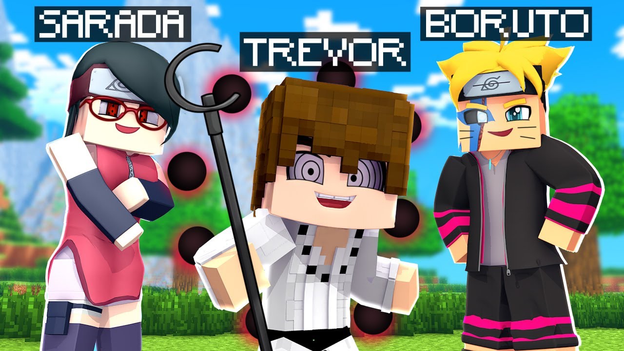 Minecraft - Who's Your Family? BEBÊ OTSUTSUKI FOI ADOTADO POR BORUTO UZUMAKI E SARADA UCHIHA !
