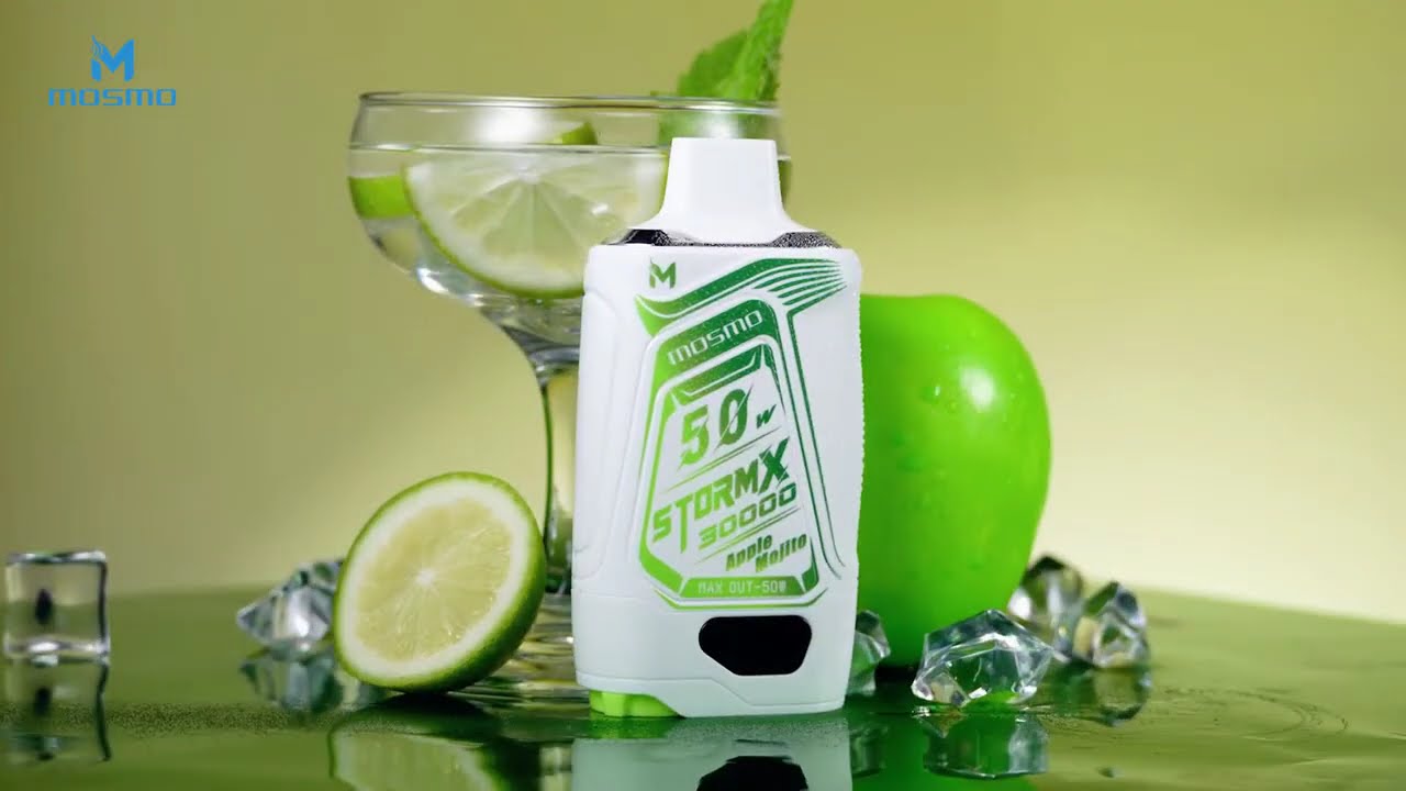 Mosmovape Shisha DTL Vape Storm X 30000 Satisfy flavors