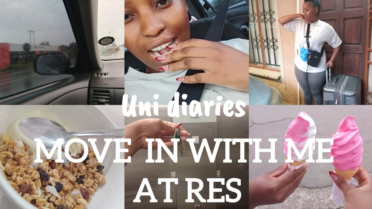 UNI VLOG PART 1| Travel with me | unpack with me | Room Tour🤍🥰