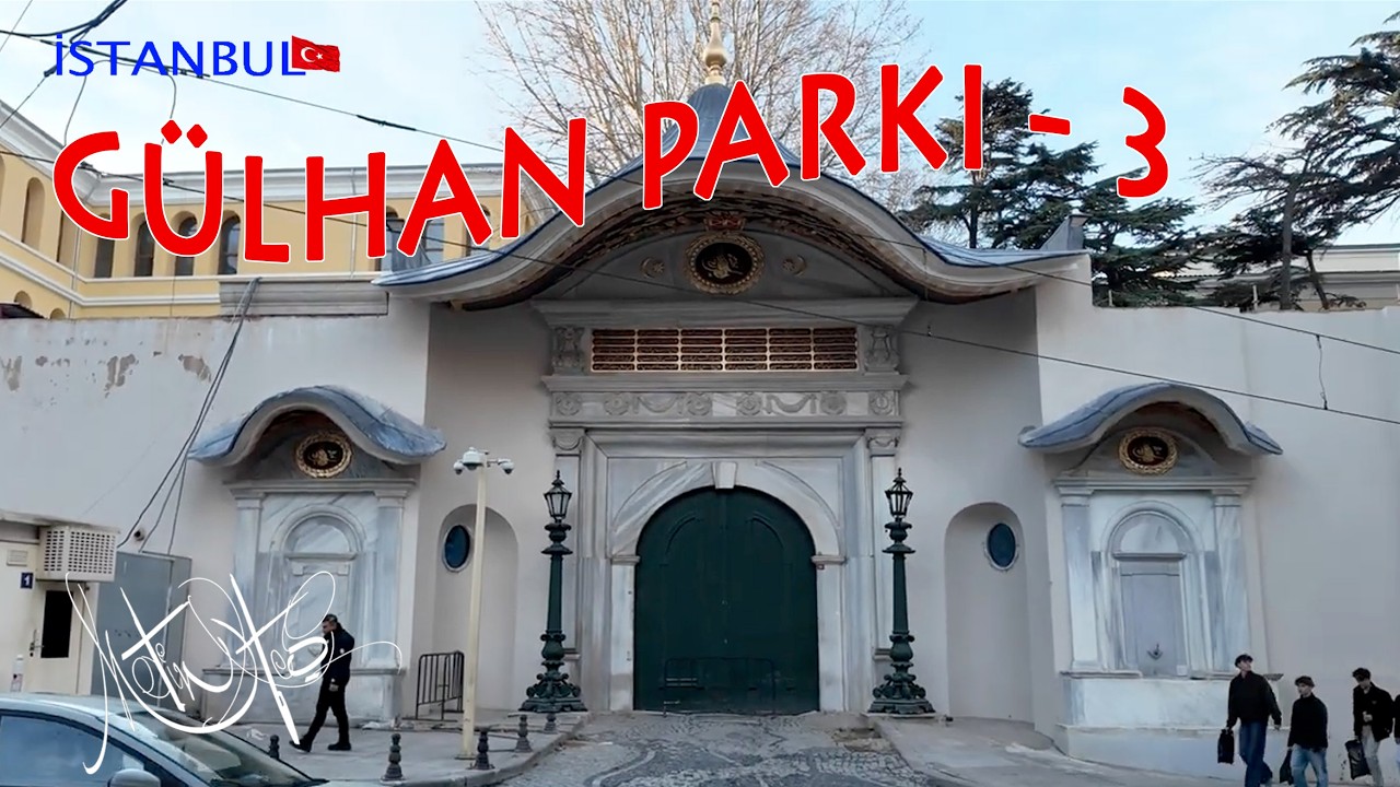 Adım adım İSTANBUL/ Gülhane Parkı-3 / 4K Walking Tour
