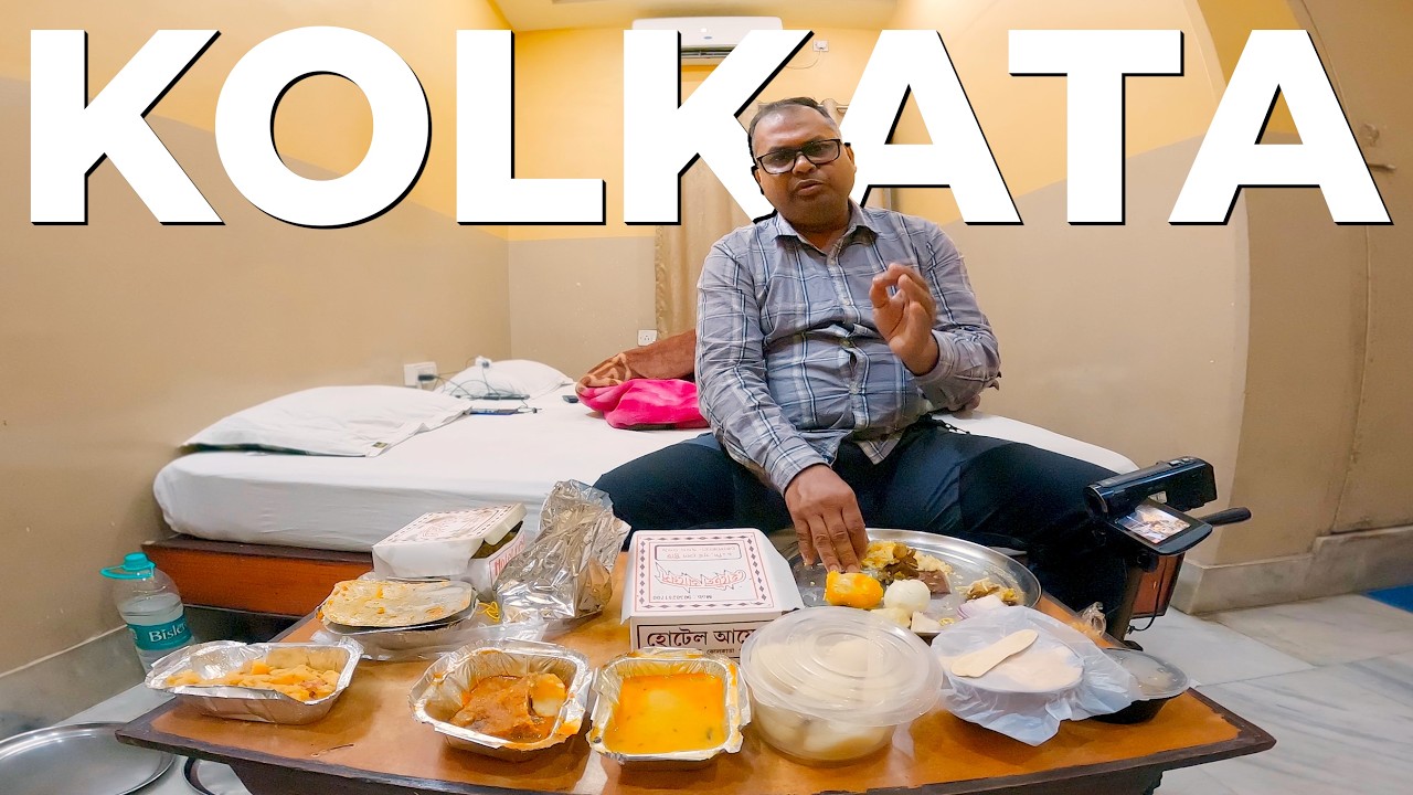Kolkata Food Tour | Mutton Kasha, Lachha Paratha, Mutton Biryani, Mishti Doi, Alu Posto & Katla Mach