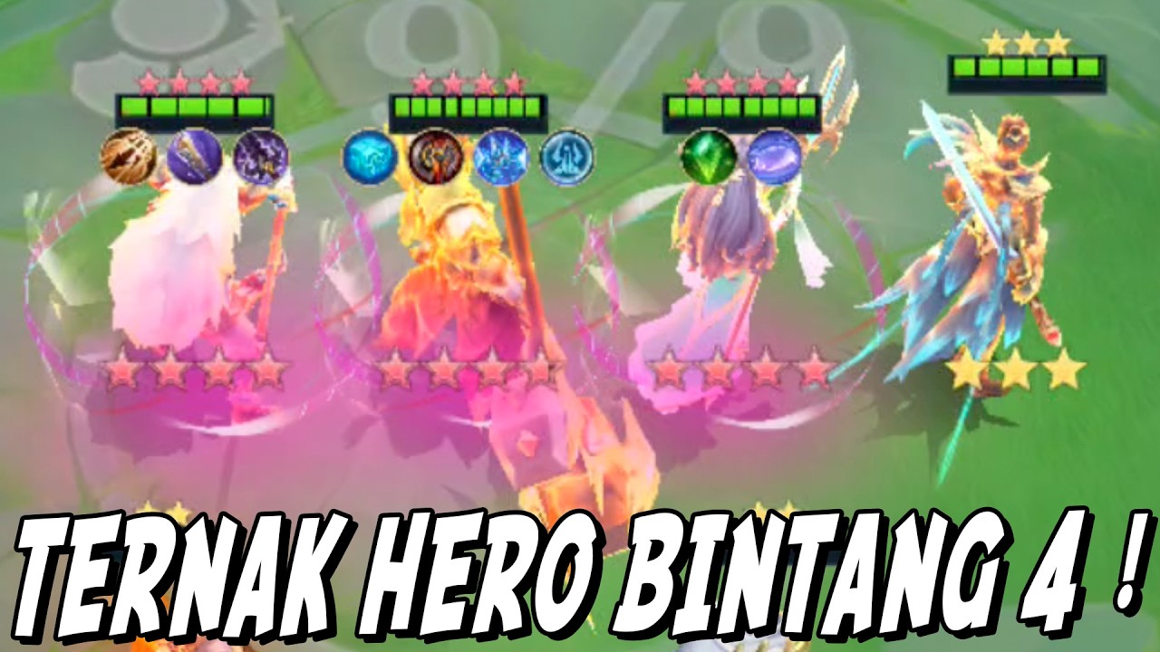 HERO BINTANG 4 CUMA 1 ? MANA MAIN !!! 3 BIJI HERO KITA BIKIN BINTANG 4 NIH BOSS !!!