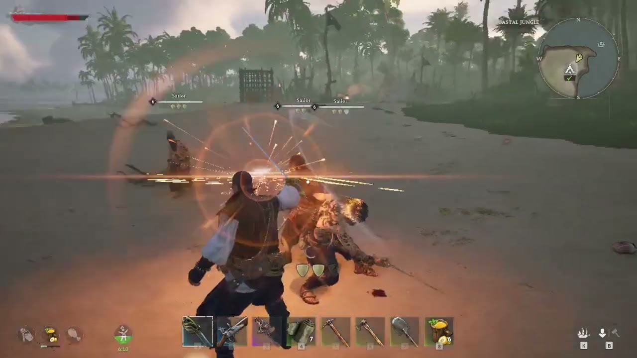 WINDROSE DEMO: Land Combat, guns, sabre's and ..Shovels, Lets Do it !