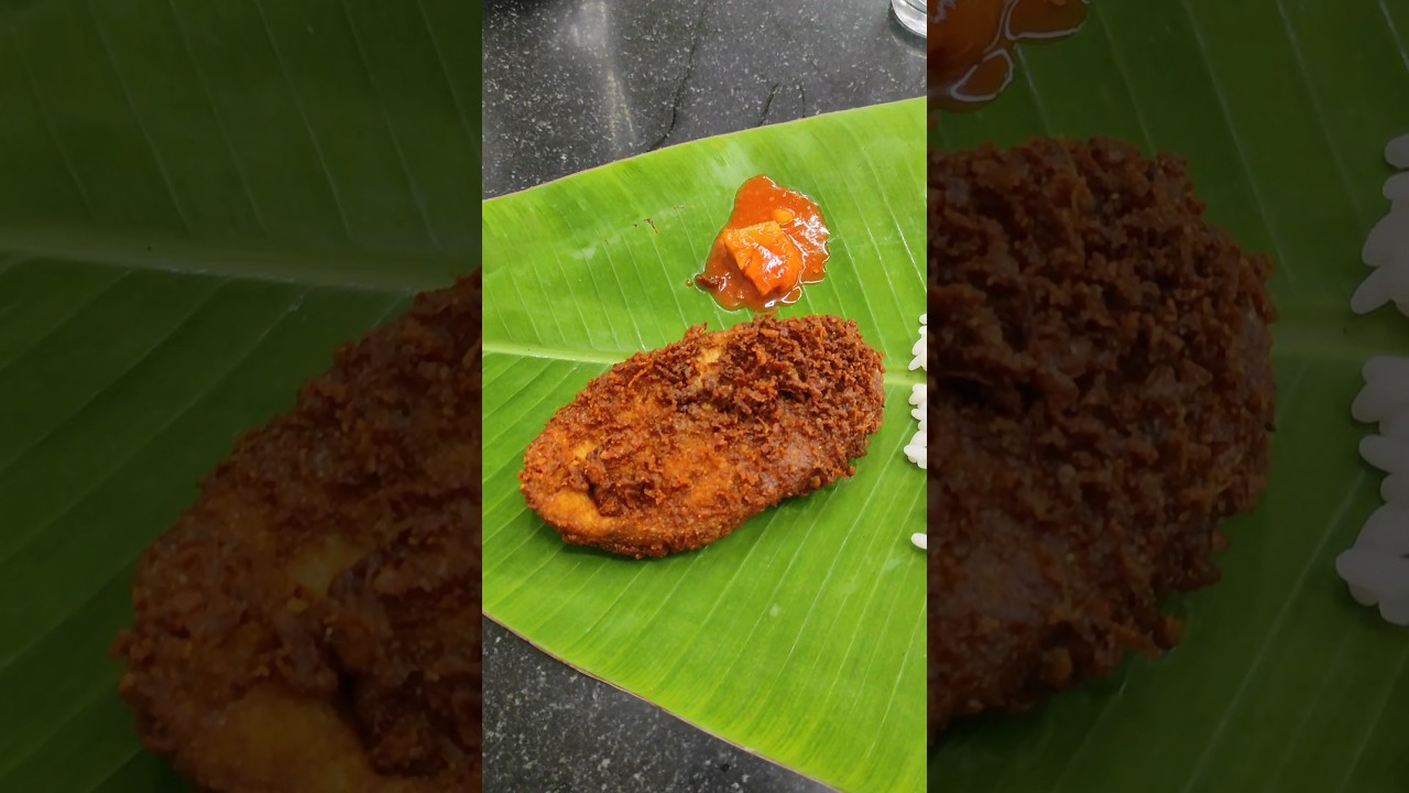 Low cost budget Lunch with fish fry at Ernakulam Broadway cloth bazar at hotel calimiro