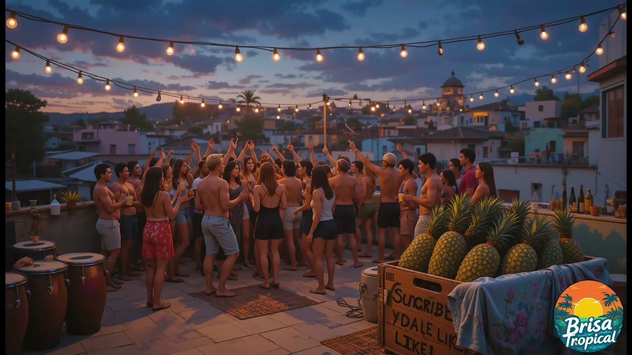 🍍 “Ritmo de Piña” | Salsa Suave Tropical Alegre – Brisa Tropical Music