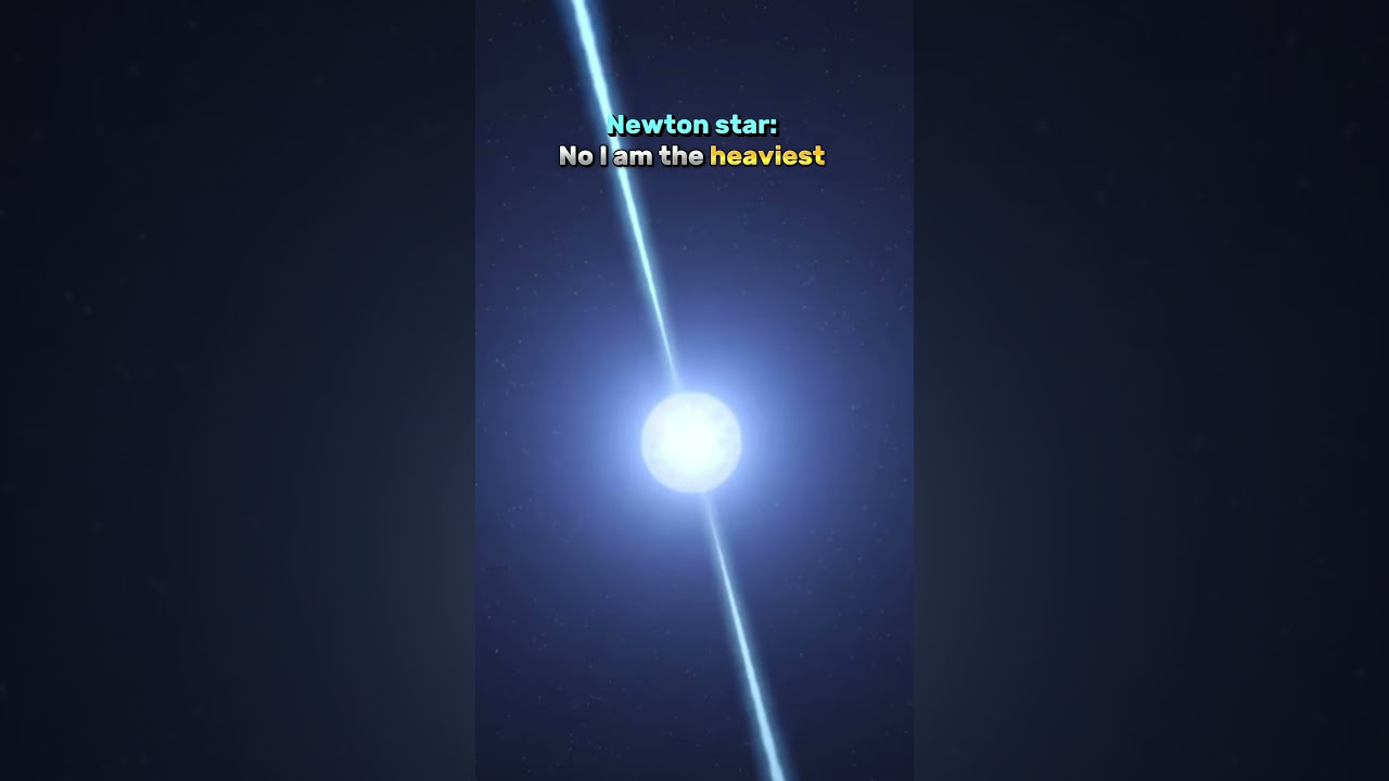 The heaviest thing in the universe #space #planet ￼