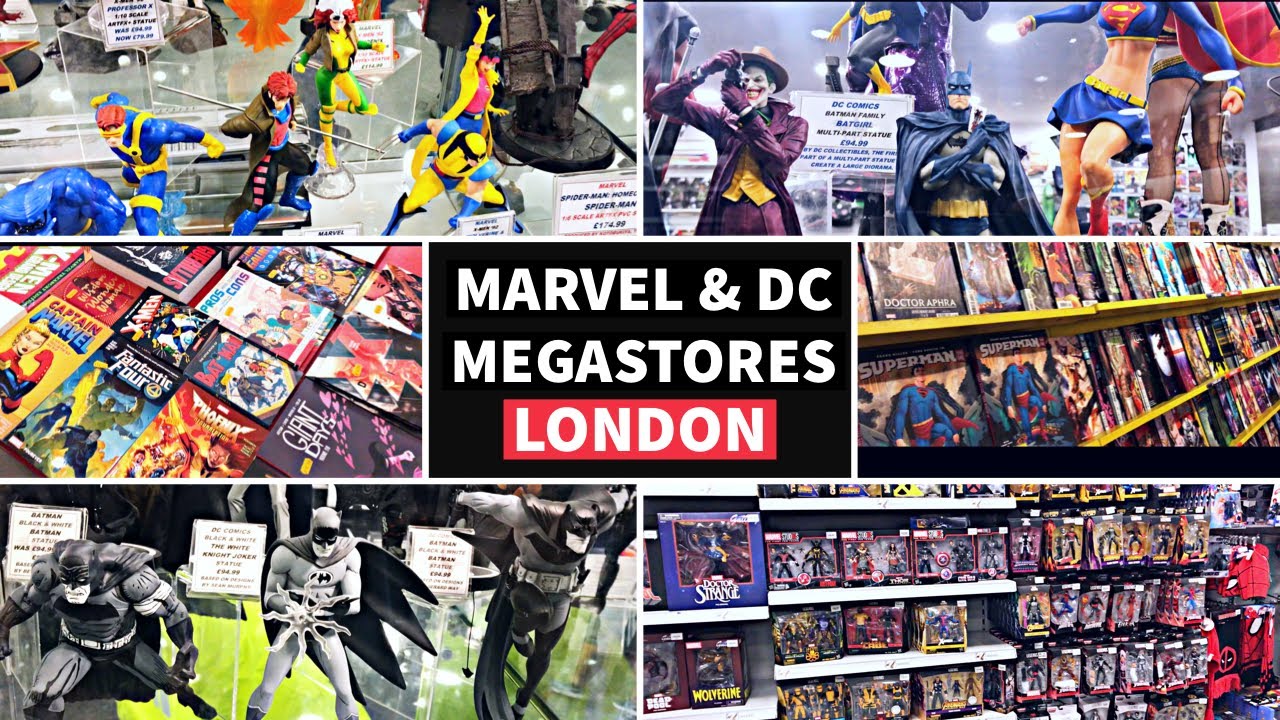I went to Forbidden Planet! Marvel & DC Megastore in London.