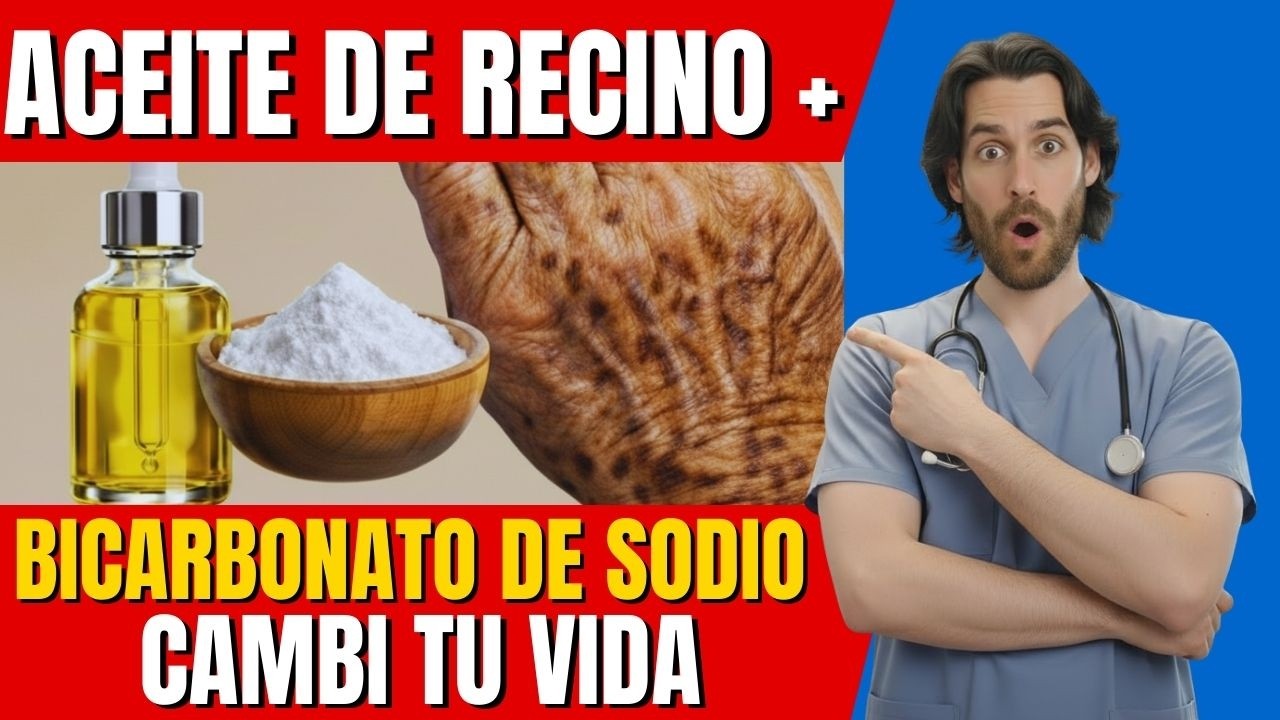 Aceite de Ricino + Bicarbonato: La Mezcla que Transforma tu Piel | Dr. Emilio