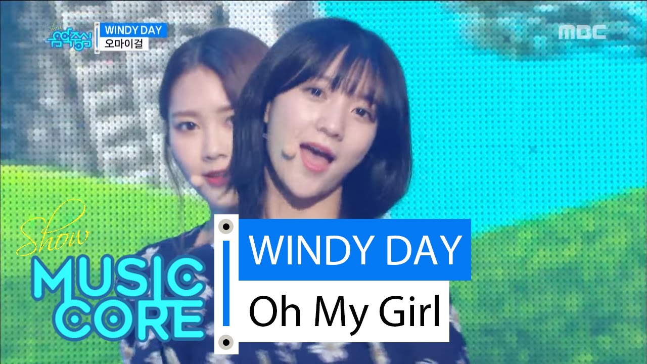 [HOT] OH MY GIRL - Windy Day, 오마이걸 - 윈디데이 Show Music core 20160618