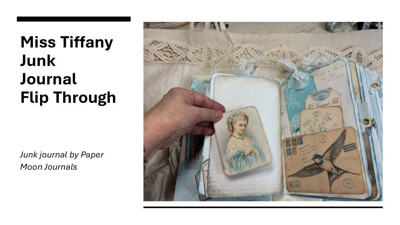 Miss Tiffany Junk Journal for Sweet Pea Curiosities
