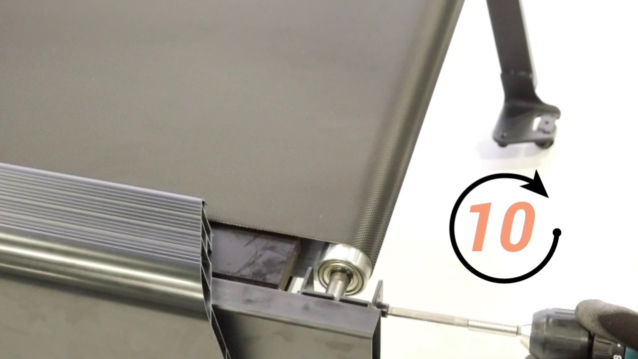 Comment changer le rouleau arrière sur les tapis de course Climb et Intense Run ?