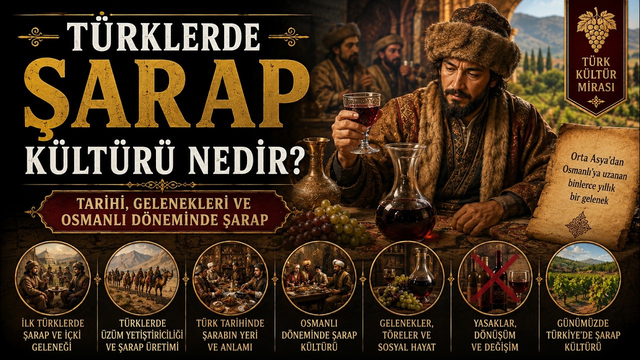 Türklerde Şarap Kültürü Nedir?