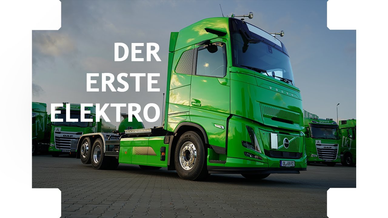 TEAM [k]! | Wir holen unseren ersten elektrischen LKW ab! Volvo FH Aero Electric
