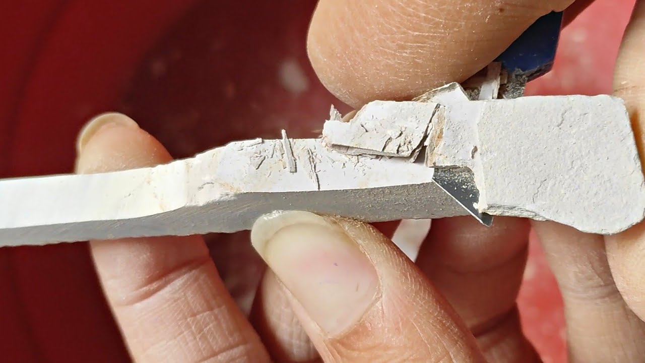 Thick Cubicle Soft Slate Pencils Cleaning Video || Soft Slate Pencils Cleaning Video 