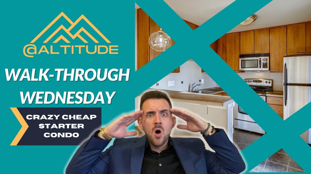 Starter Condo in Downtown Denver - CHEAP! [WALK-THROUGH WEDNESDAY]