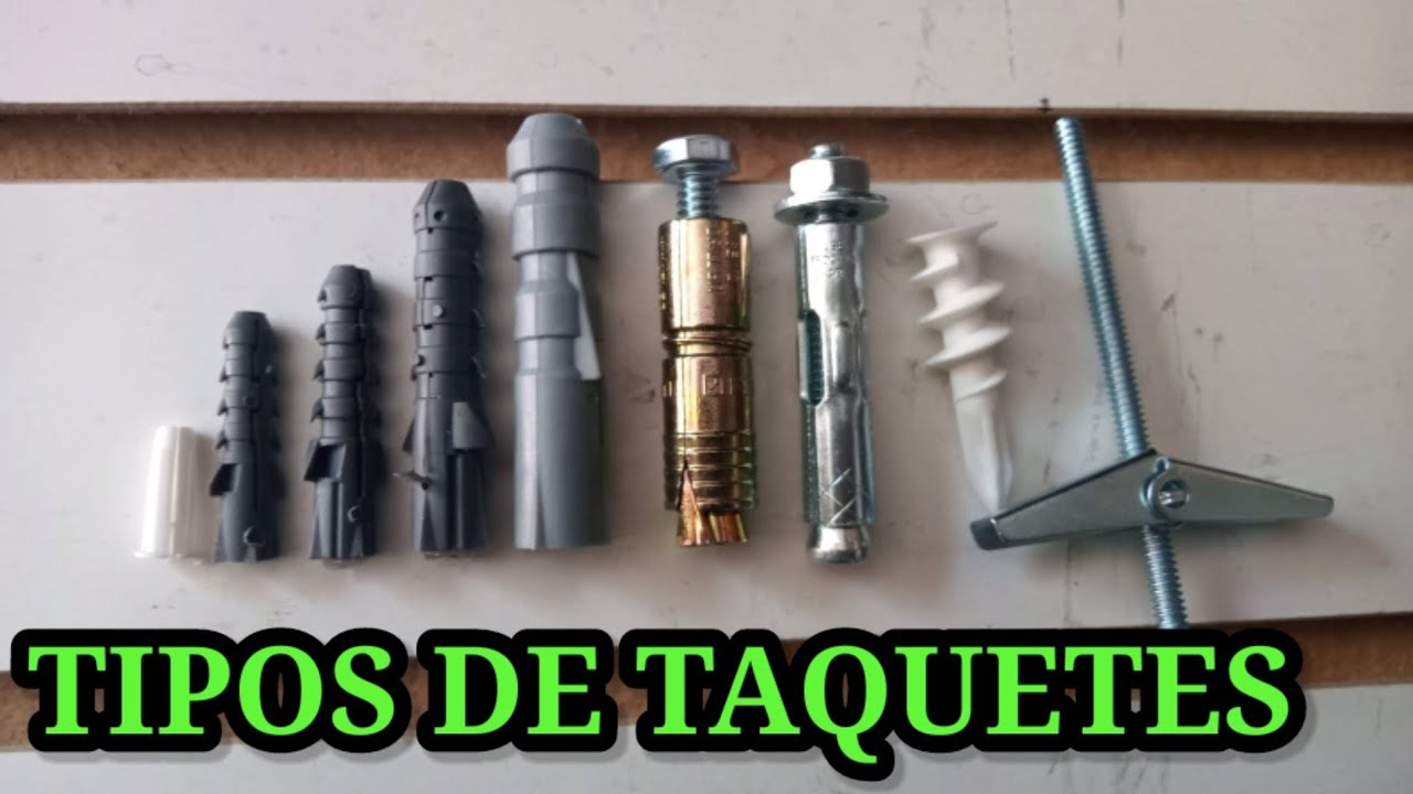 TIPOS de TAQUETES .. aprende f&aacute;cil..