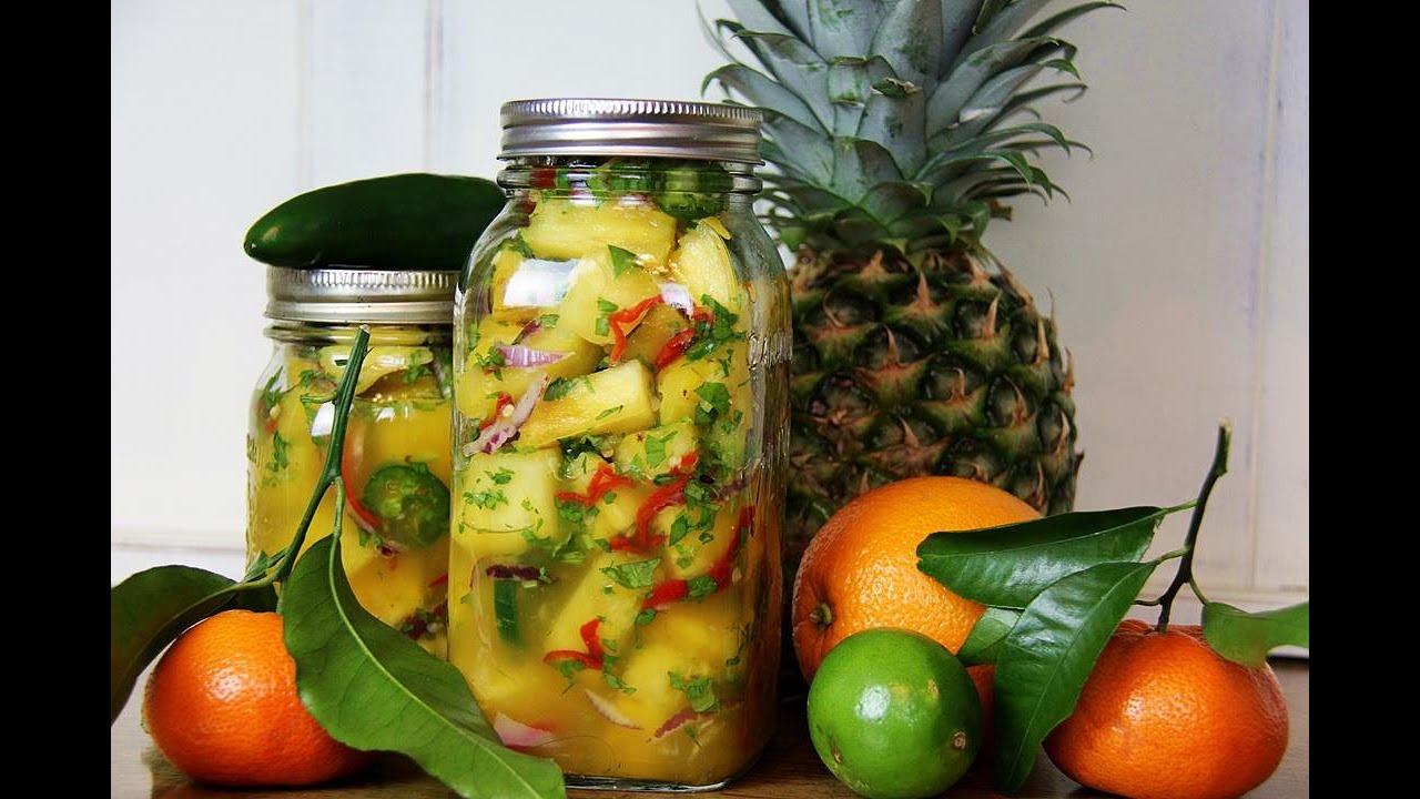 The Ultimate Pineapple Chow (pickled pineapple) | CaribbeanPot.com