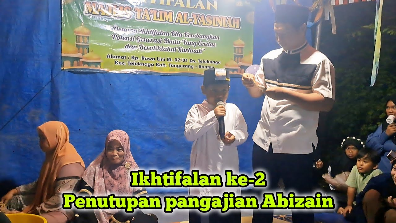 Ikhtifalan ke-2 penutupan pangajian Abizain 
