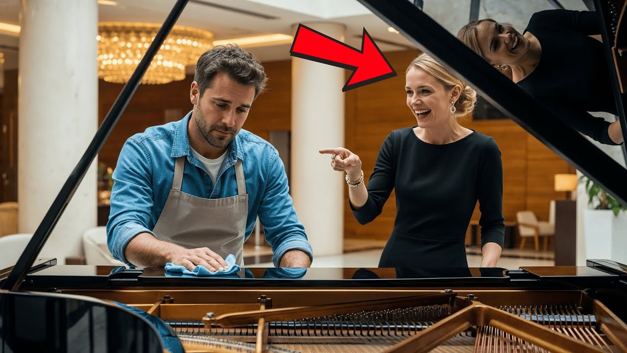 “Si Tocas a Chopin, Me Caso Contigo,” Dijo la CEO — y lo que Hizo el Conserje la Dejó Sin Palabras