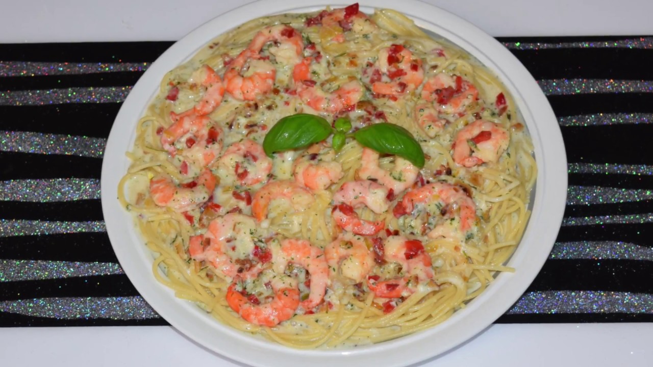 Паста С Креветками В Соусе Бешамель. ВКУСНО!! ПРОСТО!! БЫСТРО!!