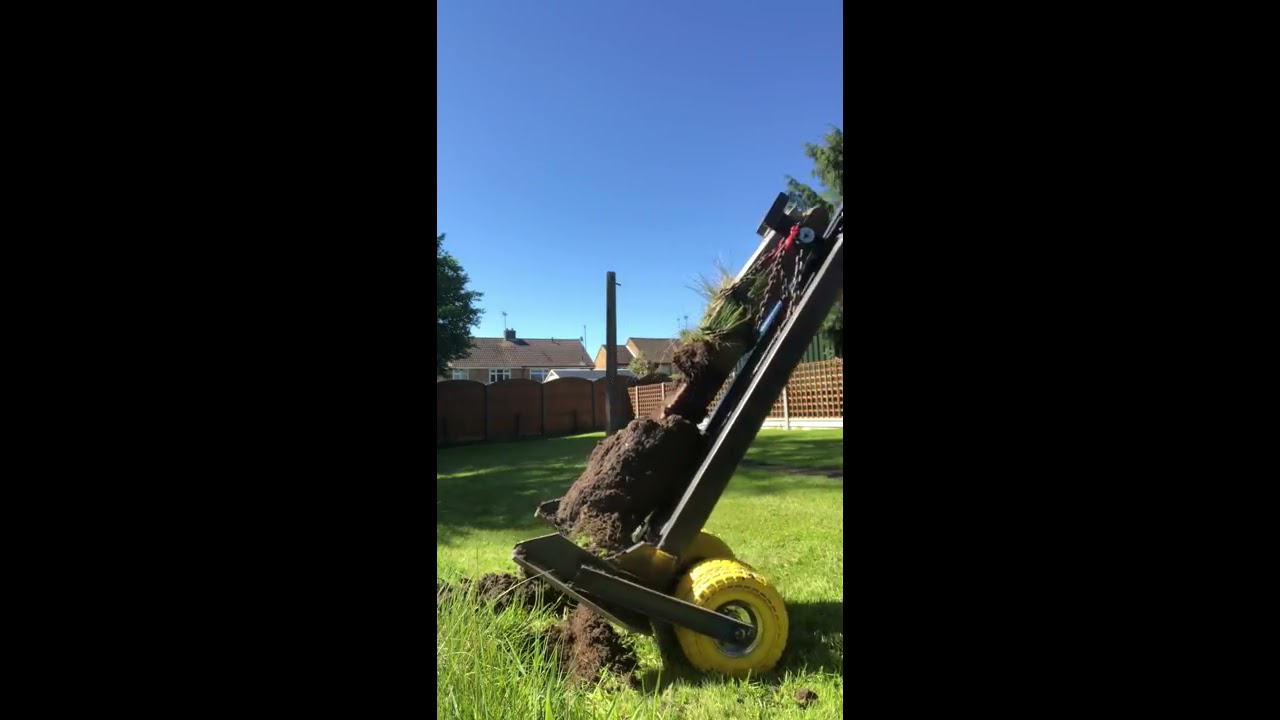 Homemade fence post puller remover