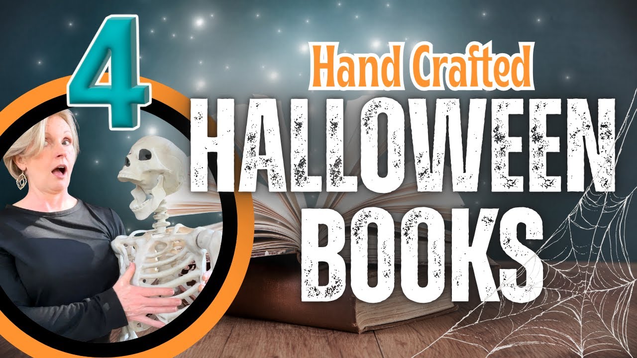 VINTAGE Style Halloween Fake Book Ideas Full of MAGIC