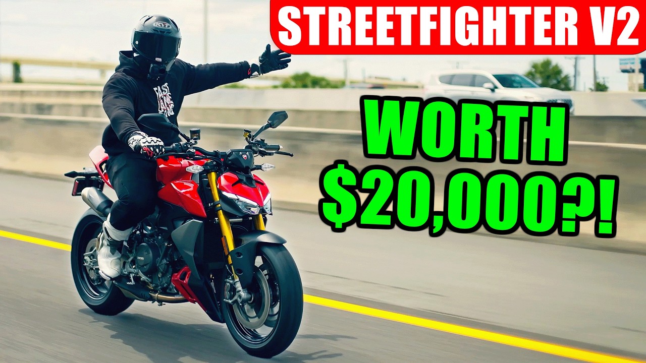 2025 Ducati STREETFIGHTER V2S FIRST RIDE & Review 😈